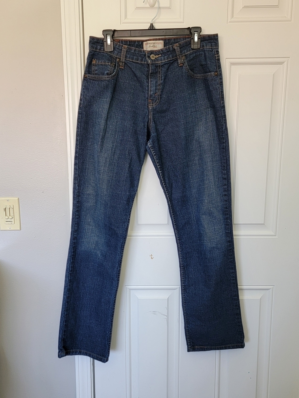 Levi's Levi Strauss Signature Stretch Mid Rise Straight Leg Women's Jeans Sz 10